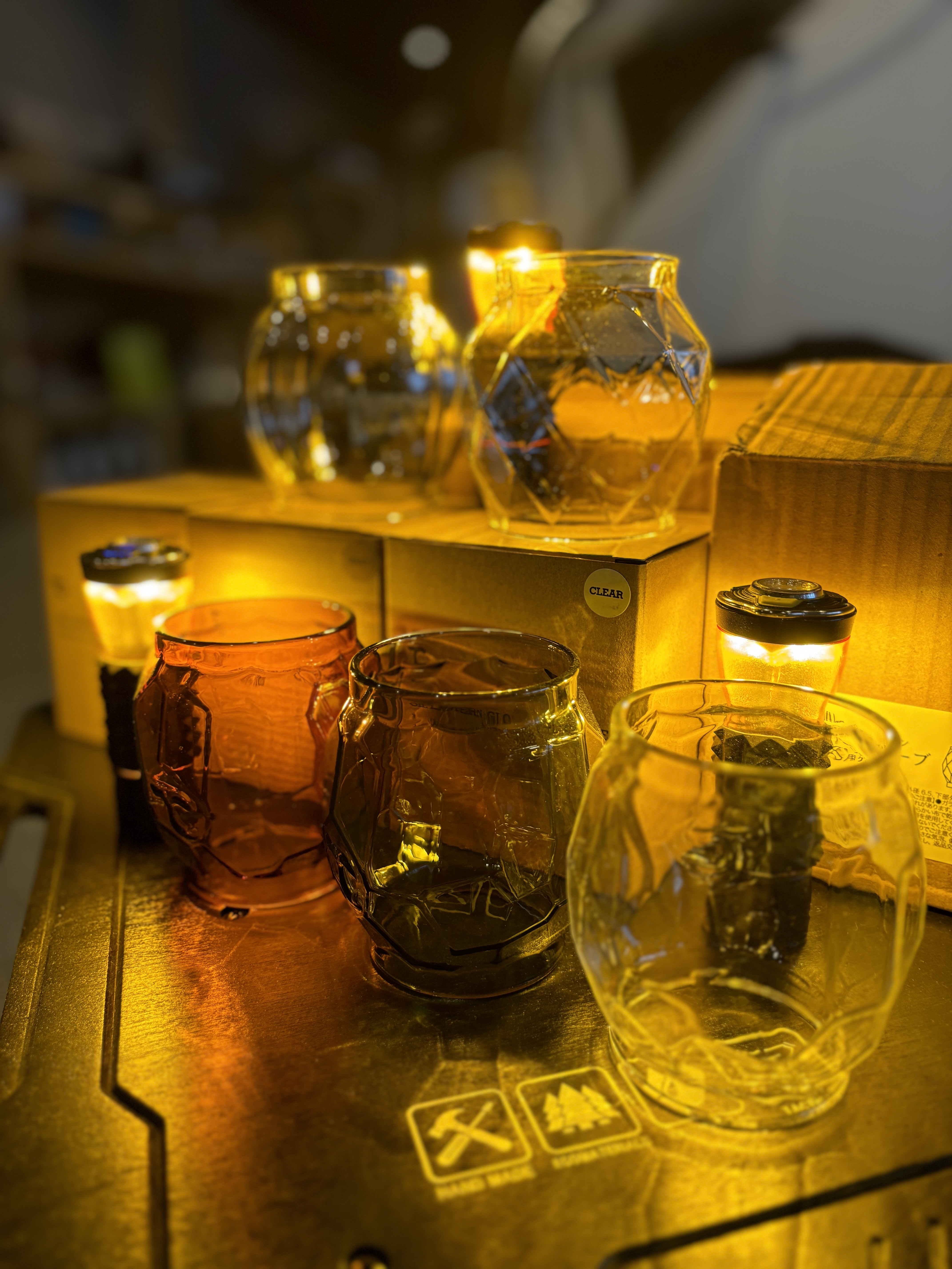 TOKYOCRAFTS オイルランタングローブ槌目アンバー