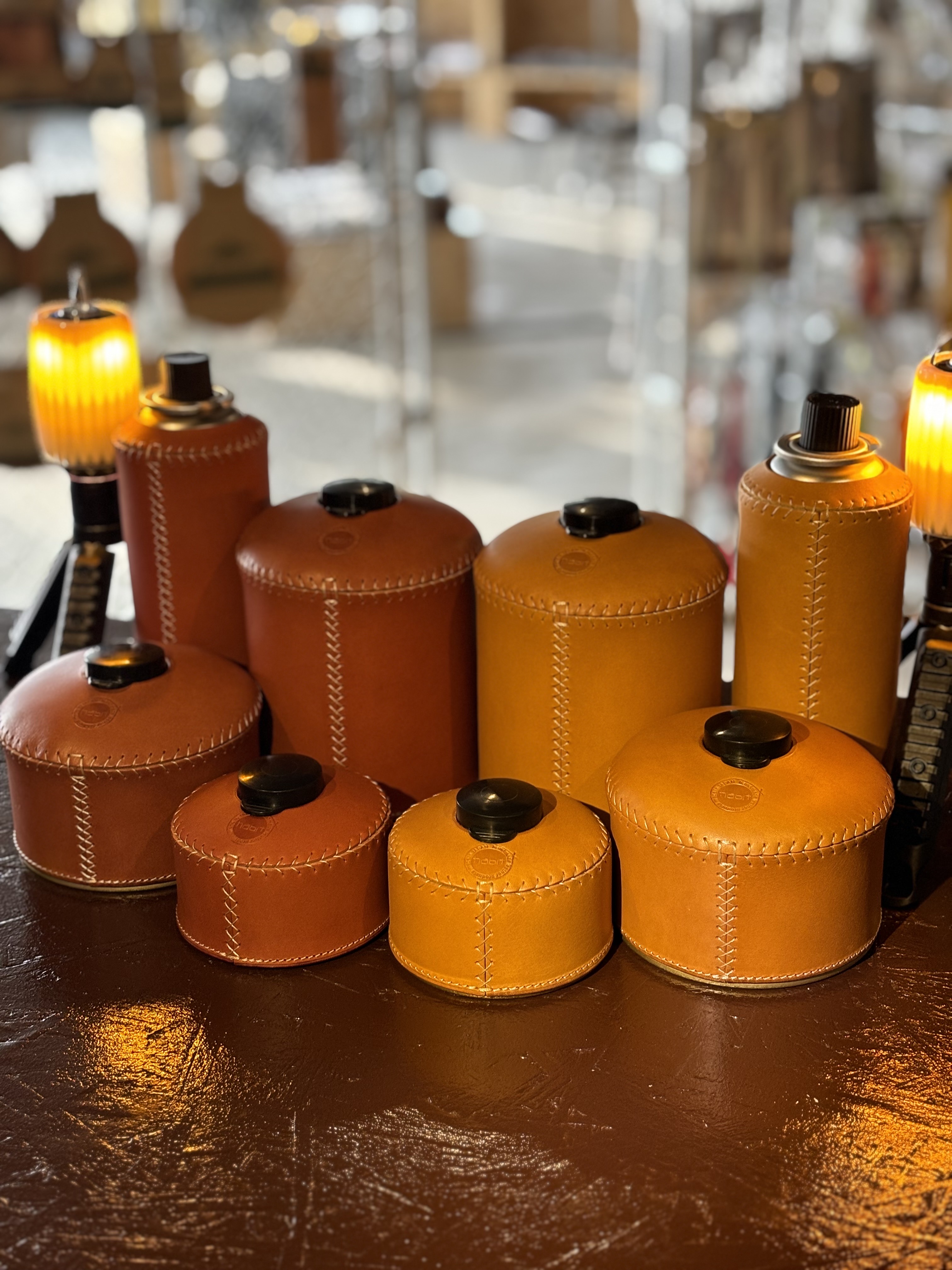 Habit leather OD缶カバー110