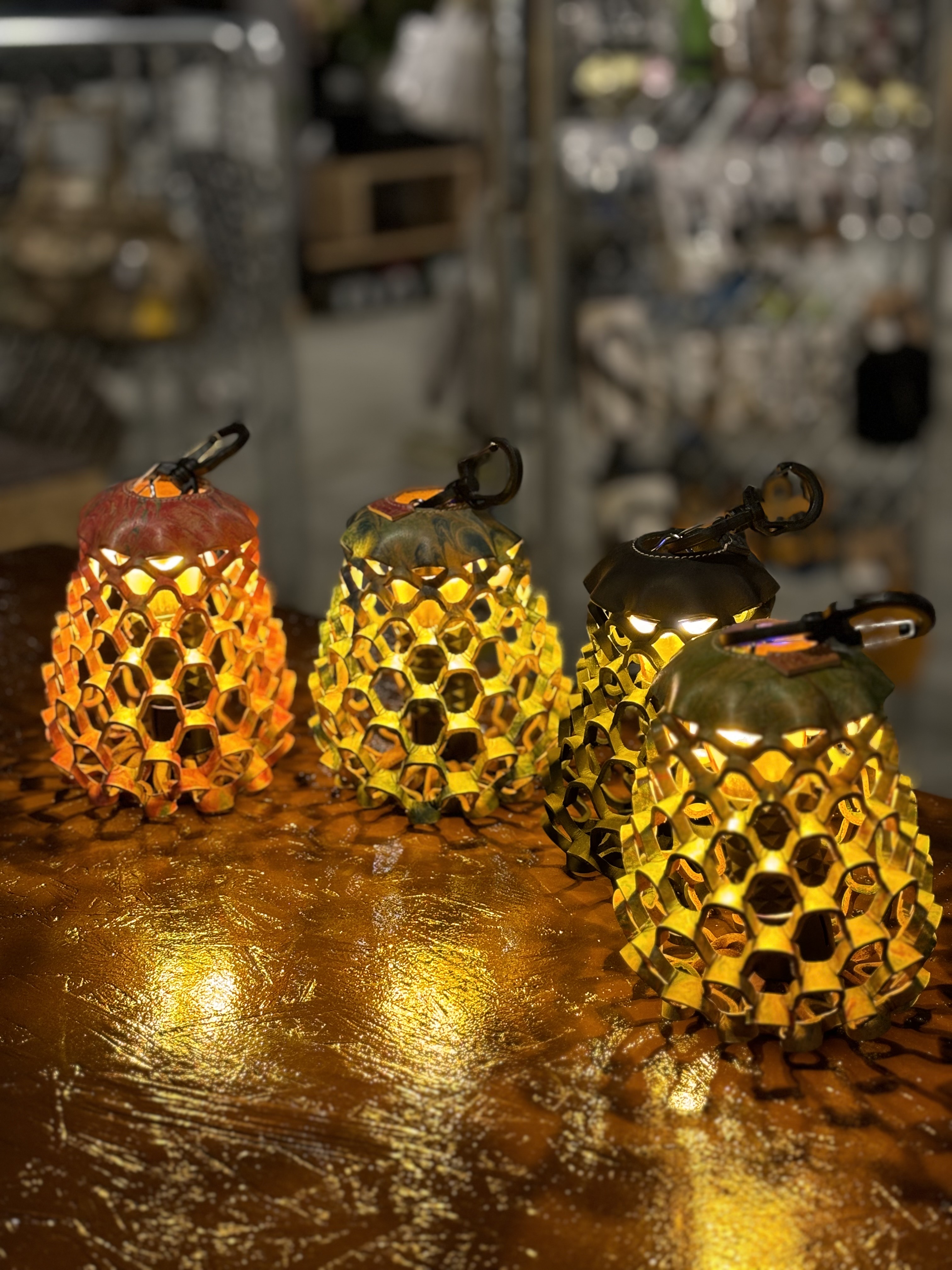 Habit leather キヌガサシェード（MARBLE）