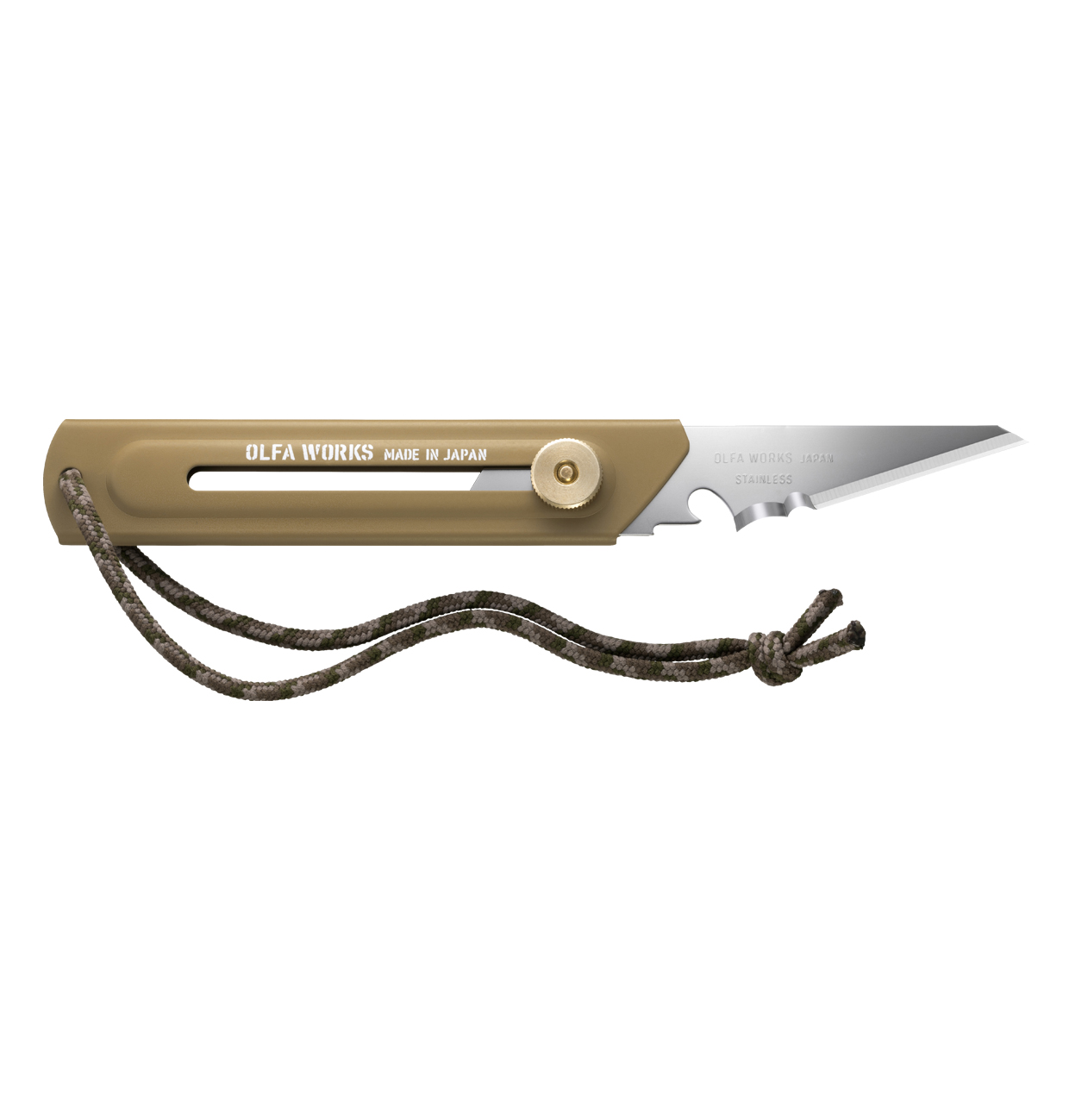 OLFA WORKS 替え刃式ブッシュクラフトナイフ