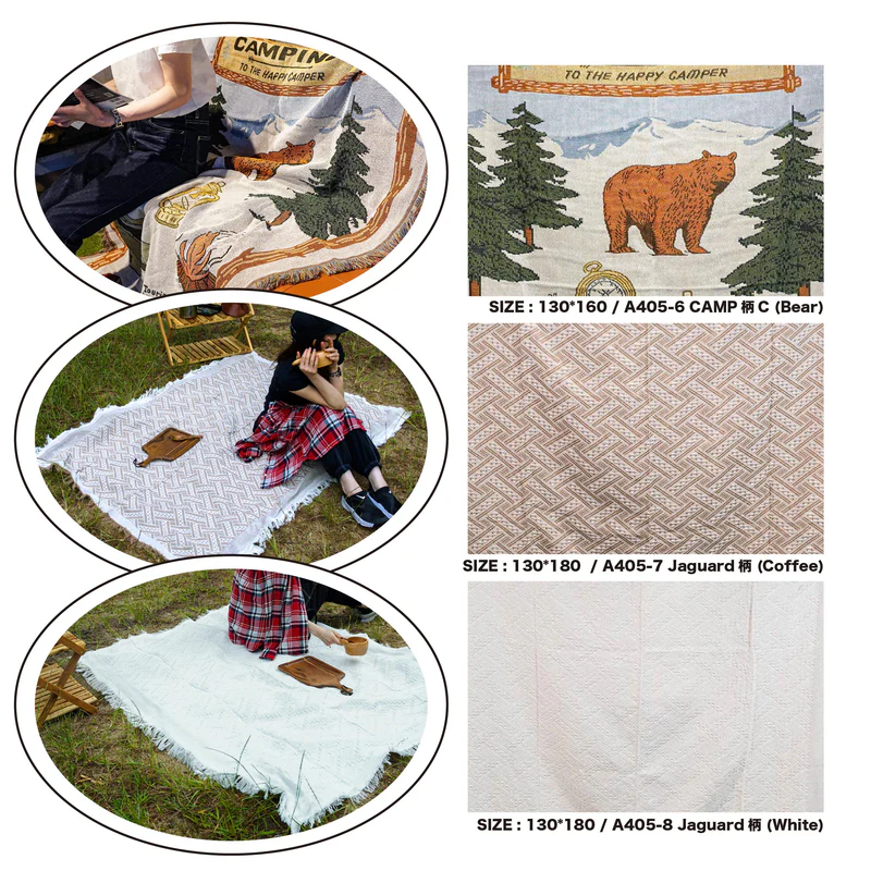 SWAG GEAR オリジナルラグ jacquard柄