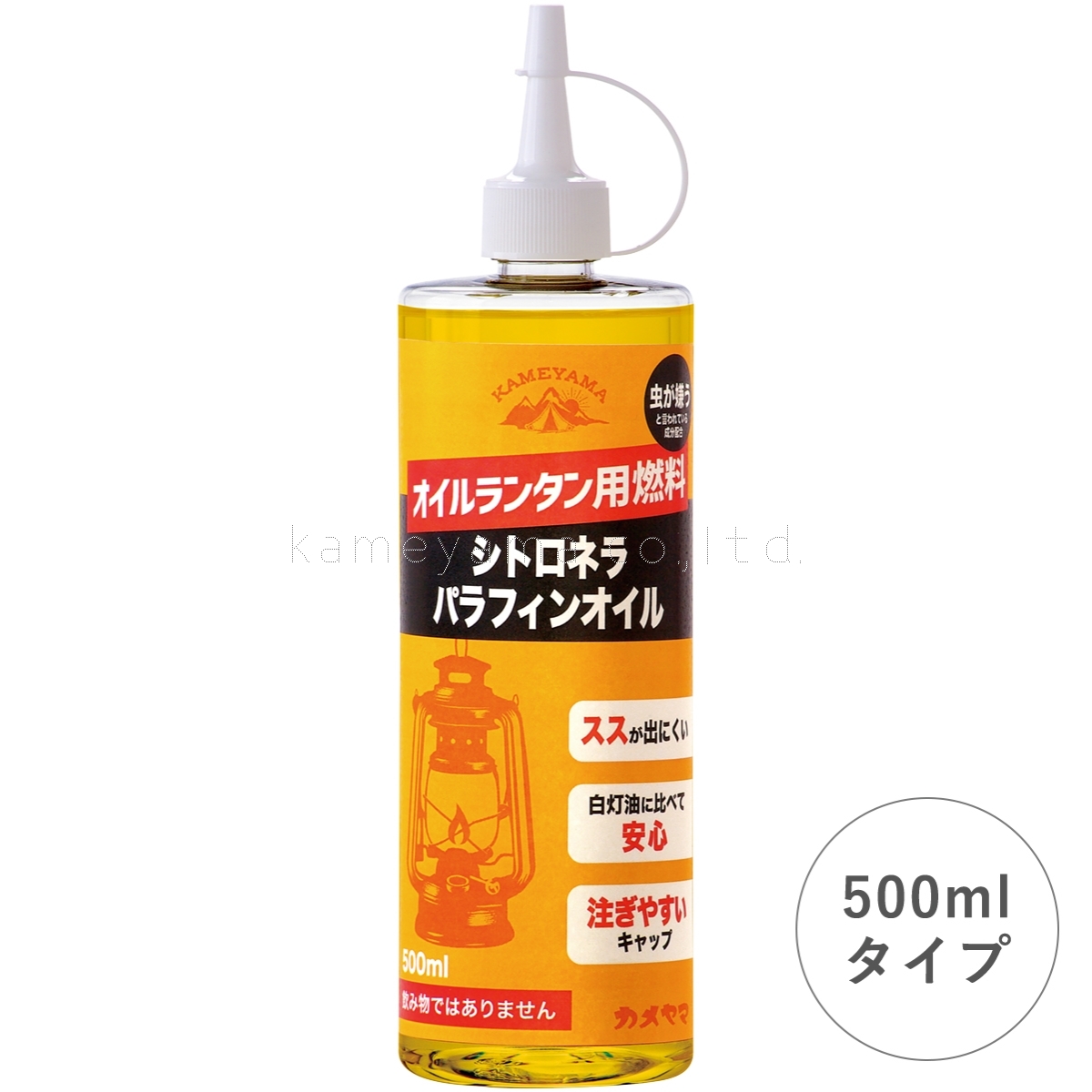 カメヤマ シトロネラパラフィンオイル500ML