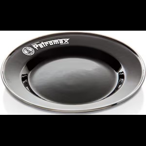 PETROMAX エナメルプレート 2個入り 12896 ブラック