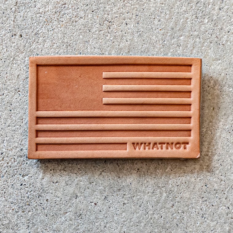 WHATNOT レザーパッチ
