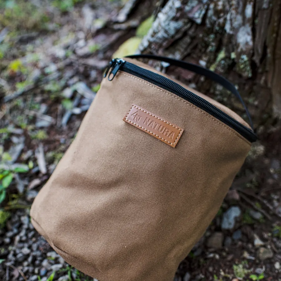 NATURA 小型オイルランタンケース カーキ