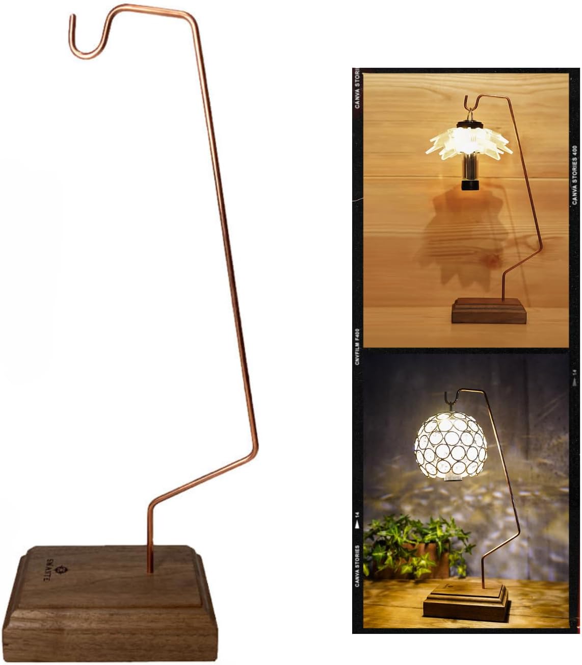 Swante テーブルランタンスタンド Bow （弓形）T302-2