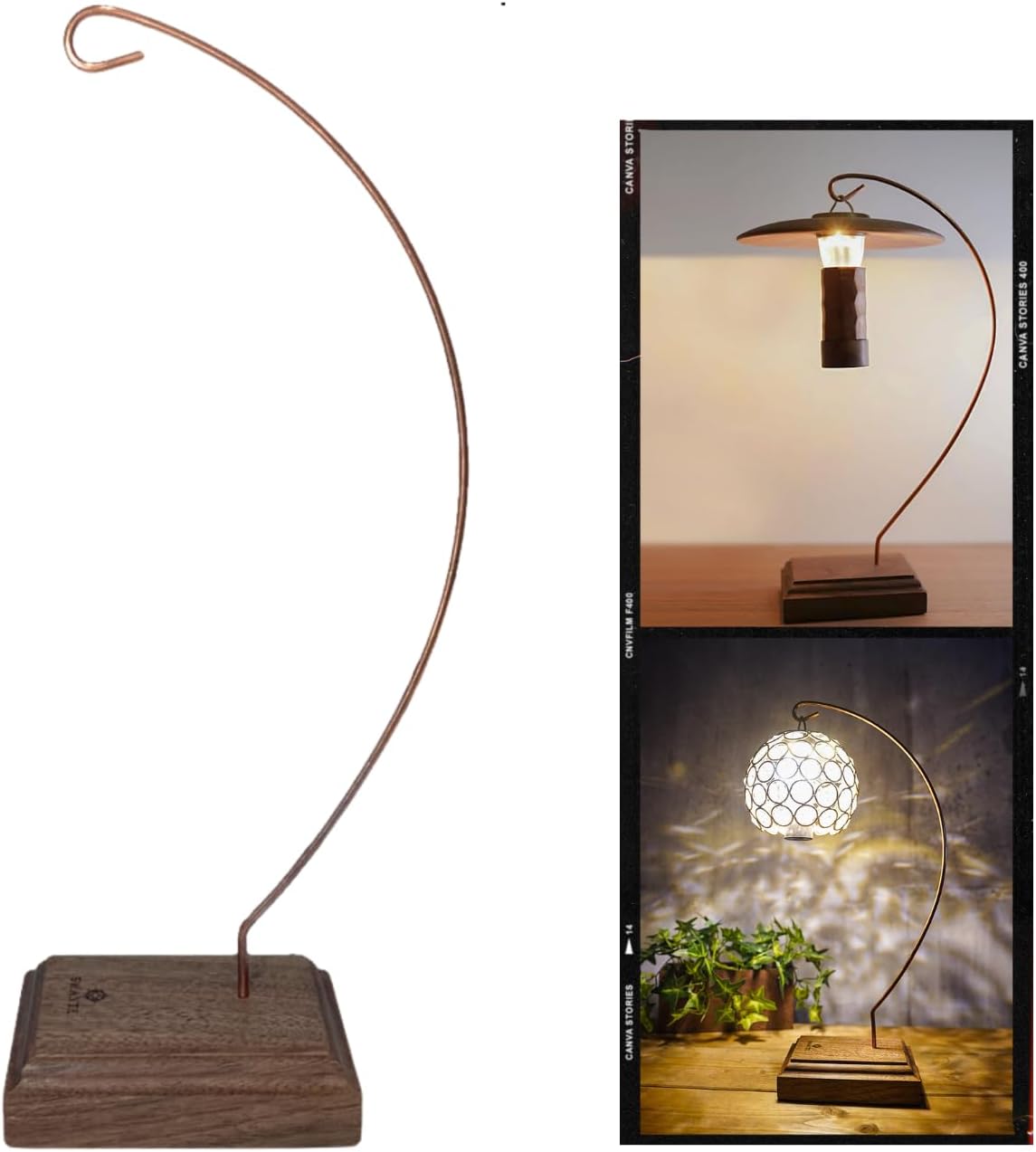 Swante テーブルランタンスタンド Semicircle （半円形）T302-1